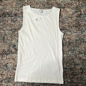 White J. Crew Tank